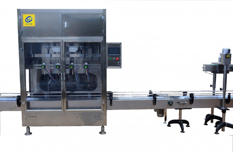 4頭全自動食用油灌裝機